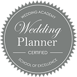 Wedding planner certified logo