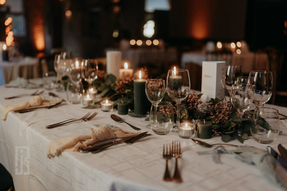 Décoration table invités