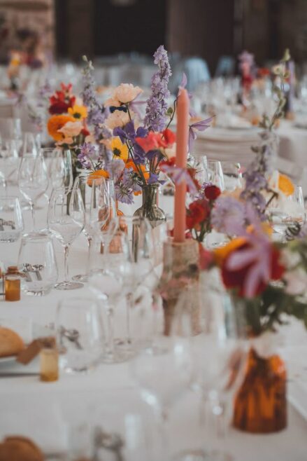Décoration de table coloré