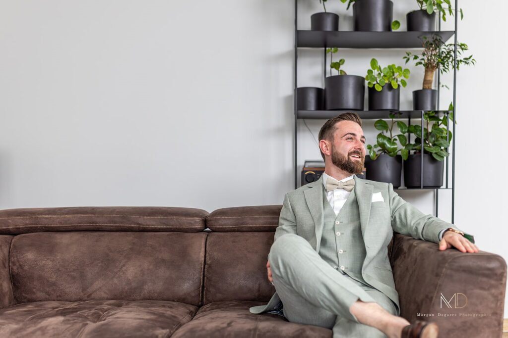 Préparatifs du marié 