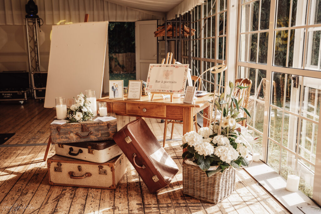 décoration mariage voyage