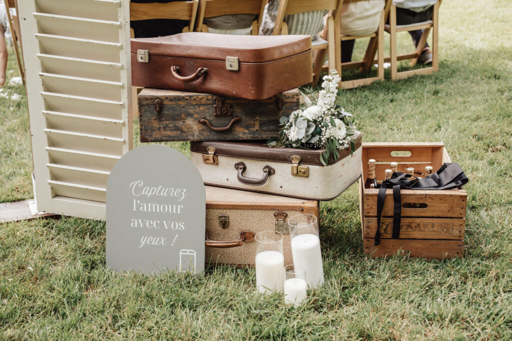 décoration mariage voyage