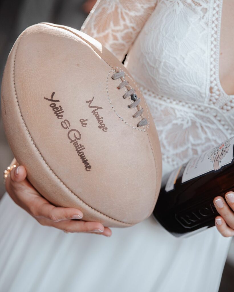 jeu du marié ballon de rugby