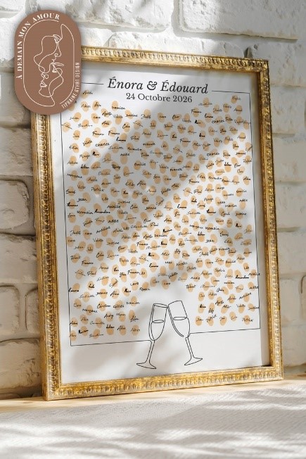 livre d'or empreinte