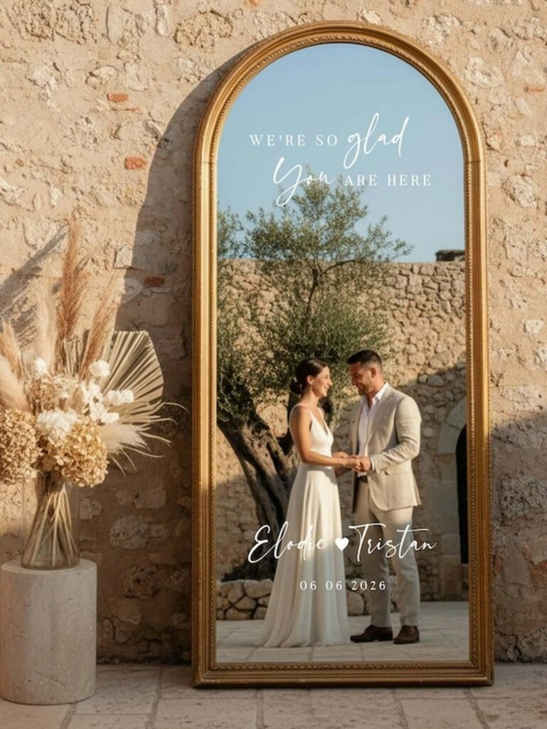 miroir mariage