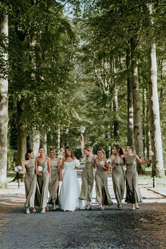 Photo naturelle de la mariée