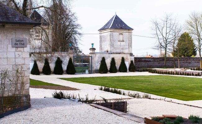 château avec jardin 