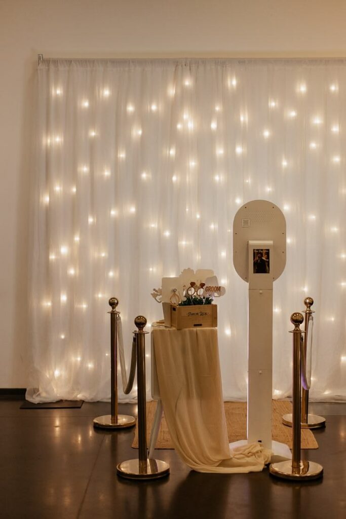 Photobooth intérieur mariage